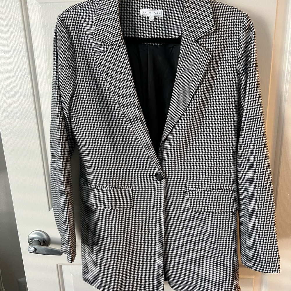 Houndstooth Blazer - image 2